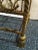 1960s Hollywood Regency Gold Tassel Wine Rack For Sale - Image 4 of 8