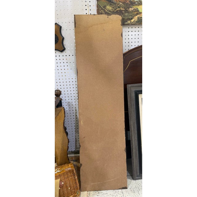 Peter Keil 1980s Oil on Board Painting by Listed Artist Peter Robert Keil For Sale - Image 4 of 6