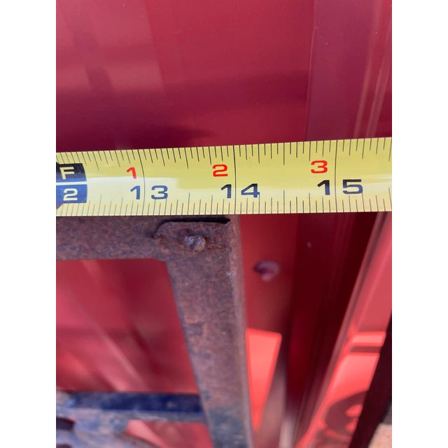 Antique Victorian Bird of Paridise Cast Iron Garden Gates For Sale - Image 14 of 16