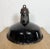 Industrial Black Enamel Factory Lamp with Cast Iron Top from Elektrosvit, 1950s For Sale - Image 14 of 18