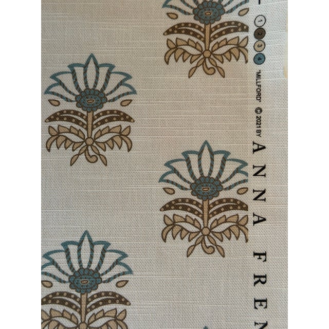 Thibaut Antilles by Anna French 1 5/8 Yards Fabric Milford Pattern: Af15159 For Sale - Image 4 of 5