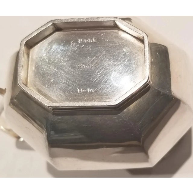 1910s Queen Anne Style Ryrie-Birks Antique Silver Plated Coffee and Tea Set- 4 Pieces For Sale - Image 11 of 11