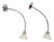 Postmodern Flexible Gooseneck Wall Light from Alva-Line, Italy, 1970s, Set of 2 For Sale
