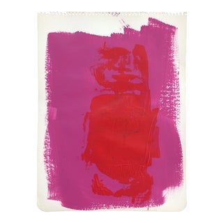 Abstract Expressionist Painting 1960s For Sale