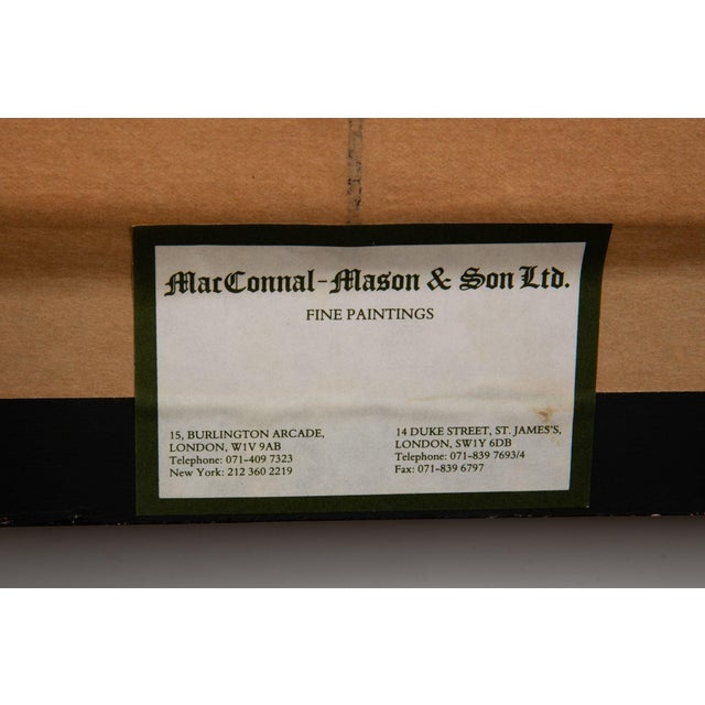 Seascape Painting of American Clipper Ship “Red Cloud” by Henry Scott For Sale - Image 18 of 18