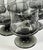 Mid-Century Modern Smoky Grey Goblets- Set of Six For Sale - Image 3 of 12