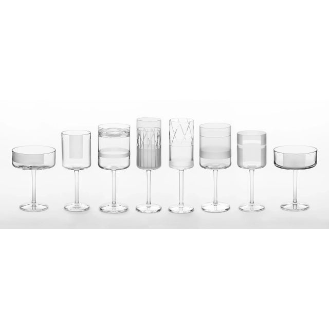 Not Yet Made - Made To Order Irish Handmade Crystal Cocktail Glasses by Scholten & Baijings for J. HILL's Standard, Set of 2 For Sale - Image 5 of 5
