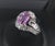 Late 20th Century 2.02ct Gia Ceylon No Heat Pink Sapphire 1.00ct Diamond Platinum Ring Size 5.25 For Sale - Image 4 of 18