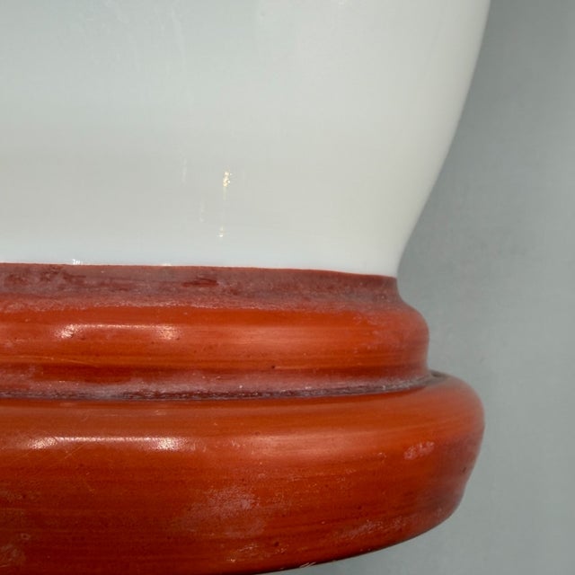 Large Antique Hand-Painted Bohemian Opaline Glass Vases, 1800s, Set of 2 For Sale - Image 18 of 18