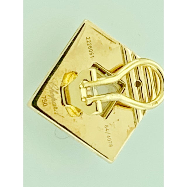 2000 - 2009 Chopard, 18 Karat Gold Happy Diamonds Clip Earrings Women 98 Pieces Diamond For Sale - Image 5 of 18