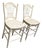 Sunrise Home French Provincial Counter Stools, Pair For Sale