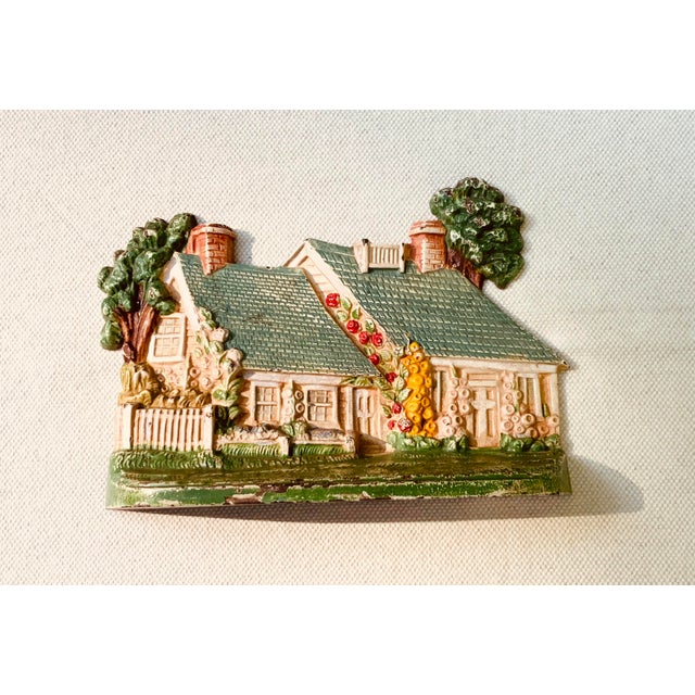 Hubley Manufacturing Company Vintage Hubley Cast Iron Cottage Doorstop #211 - American Victorian, Cape Cod Style For Sale - Image 4 of 12