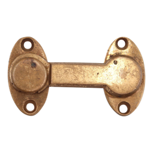 Vintage Classic Brass Oval Window Shutter Latch