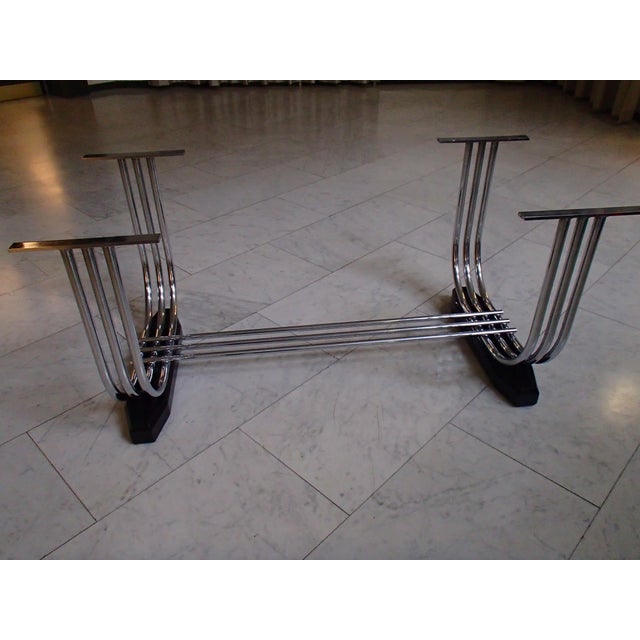 Dining Table and Armchairs from PEL, 1930s, Set of 7 For Sale - Image 10 of 18