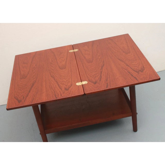Folding Table in Teak by Grete Jalk for Jeppesen, 1965 For Sale - Image 9 of 12