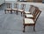 Mid-Century Modern 1970s Set of 6 Carved Chippendale Style Dining Chairs With Claw Feet For Sale - Image 3 of 11