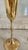 Vintage Indian Brass-Plated Tall Goblets, Set of 3 For Sale - Image 14 of 15