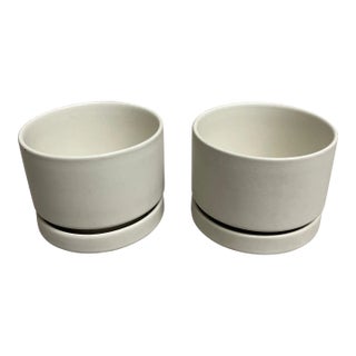 1960s Mid Century Arabia Finland Planters - Set of 2 For Sale