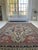 1880's Antique Persian Kerman Lavar "LION VS BULL" Rug 9.2 x 12.5 For Sale - Image 17 of 18