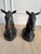 Grand Tour Vintage Maitland-Smith Horse Head Bookends on Tessellated Marble Bases For Sale - Image 3 of 6