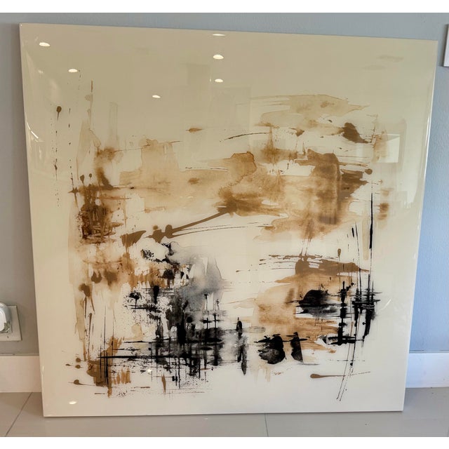 2020s Gloss Print “Color Turmoil IV " by Sara Brown For Sale - Image 5 of 7