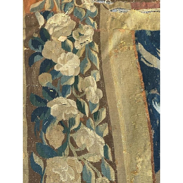 Large Antique Aubusson Tapestry with Historical Battle Scene, 17th Century For Sale - Image 15 of 18