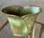 Circa 1949 Frankoma Pottery "Modelled Wheat" Vase Style 74 in Prairie Green For Sale In Austin - Image 6 of 18