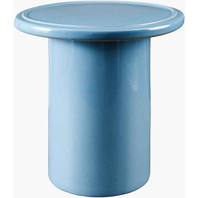 Falkland Road Garden Stool Gray For Sale - Image 4 of 4
