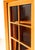 Wood Modular Corner Cabinet in Cherrywood with Glass and Carved Doors with Fox Hunt Design, 1970s, Set of 4 For Sale - Image 7 of 12
