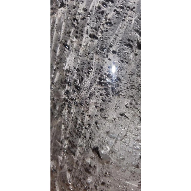 1960s Rougier Style Lucite Water Beaded Free Form Hollywood Regency Table Lamps - Set of 2 For Sale In Los Angeles - Image 6 of 11