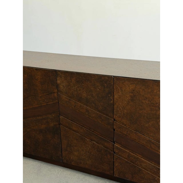 1970s Post Modern Cork Credenza For Sale - Image 4 of 15