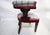 Mid 19th Century 19th Century Carved Captain's Chair in Custom Upholstery For Sale - Image 5 of 16