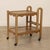 Panoplie Scalloped Bar Cart, Walnut For Sale In Los Angeles - Image 6 of 12