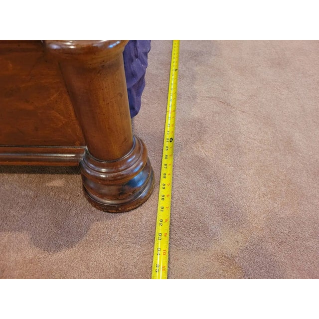 Henredon French Style Half-Tester King Size Bed For Sale - Image 4 of 5