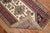 Early 20th Century Early 20th Century Zabihi Collection Ivory Tribal Heriz Small Runner - 2'11" x 5'11" For Sale - Image 5 of 10