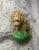 Vintage Japanese Art Deco Luster Ware Lion Pin Cushion (no Cushion) In good vintage condition. Please see photos for...