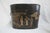 Wood Antique Chinoiserie Chinese Hand Painted Lacquer Wood Rice Bin Box With Lid For Sale - Image 7 of 14