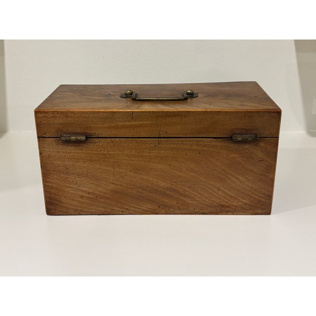 Antique English Tea Caddy For Sale - Image 10 of 17
