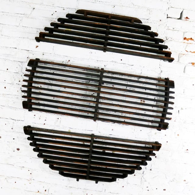 Antique Industrial Foundry Patterns for Molds Handmade Wood Set of Three - Group 5 For Sale - Image 10 of 13