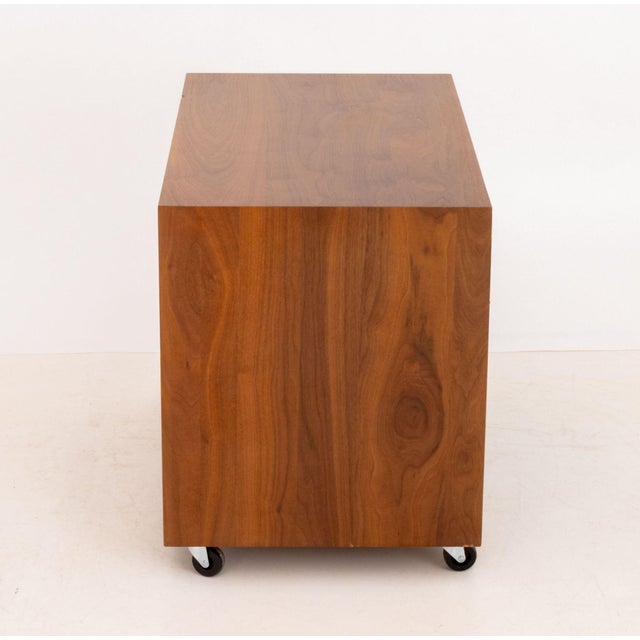 Wood Danish Modern Teak Cabinet For Sale - Image 7 of 8