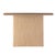 Halmstad 74 in. W Rectangular Wood Panel Dining Table, Blonde Oak For Sale In Chicago - Image 6 of 8