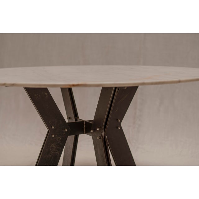 Contemporary Large Dining Table by Nicole Lamarque, 1970 For Sale - Image 3 of 13