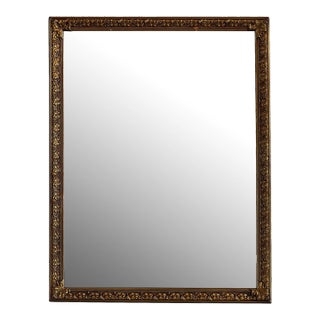 Antique Gilt Mirror - Flora and Foliate Design For Sale