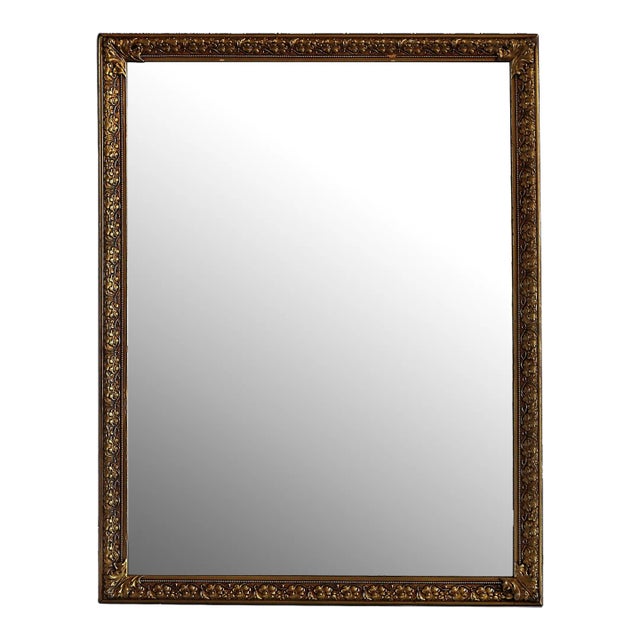 Gilt Mirror - Flora and Foliate Design For Sale
