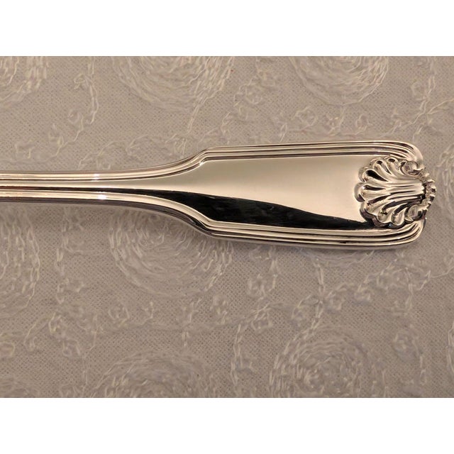 Mid 20th Century Mid 20th Century Towle "Benjamin Franklin" Sterling Silver Teaspoons, Lot of 6 For Sale - Image 5 of 12