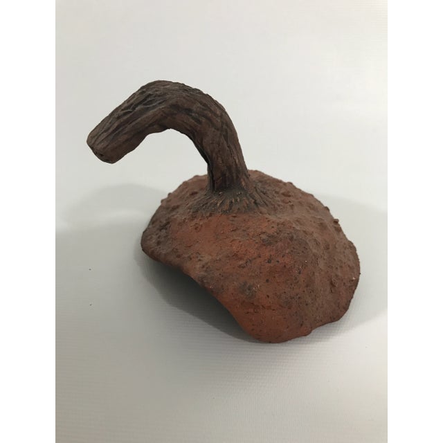 Brown Naturalistic Gourd Sculpture For Sale - Image 8 of 12