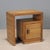 Vintage Bedside Table in Exotic Woods Veneer, 1930s For Sale - Image 10 of 10