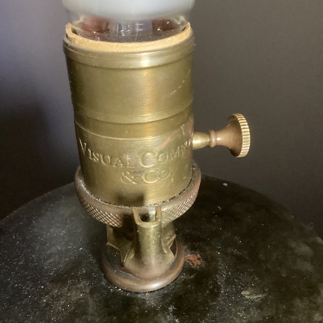 Dark and moody lamp great for a man cave or mountain retreat. Great quality from Visual Comfort. Rustic yet sophisticated.