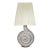 Late 20th Century Signed Mangani Italy Porcelain Shell Table Lamp For Sale