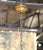 Green Early 20th Century French Louis XV Four-Light Porcelain Flower Chandelier For Sale - Image 8 of 8